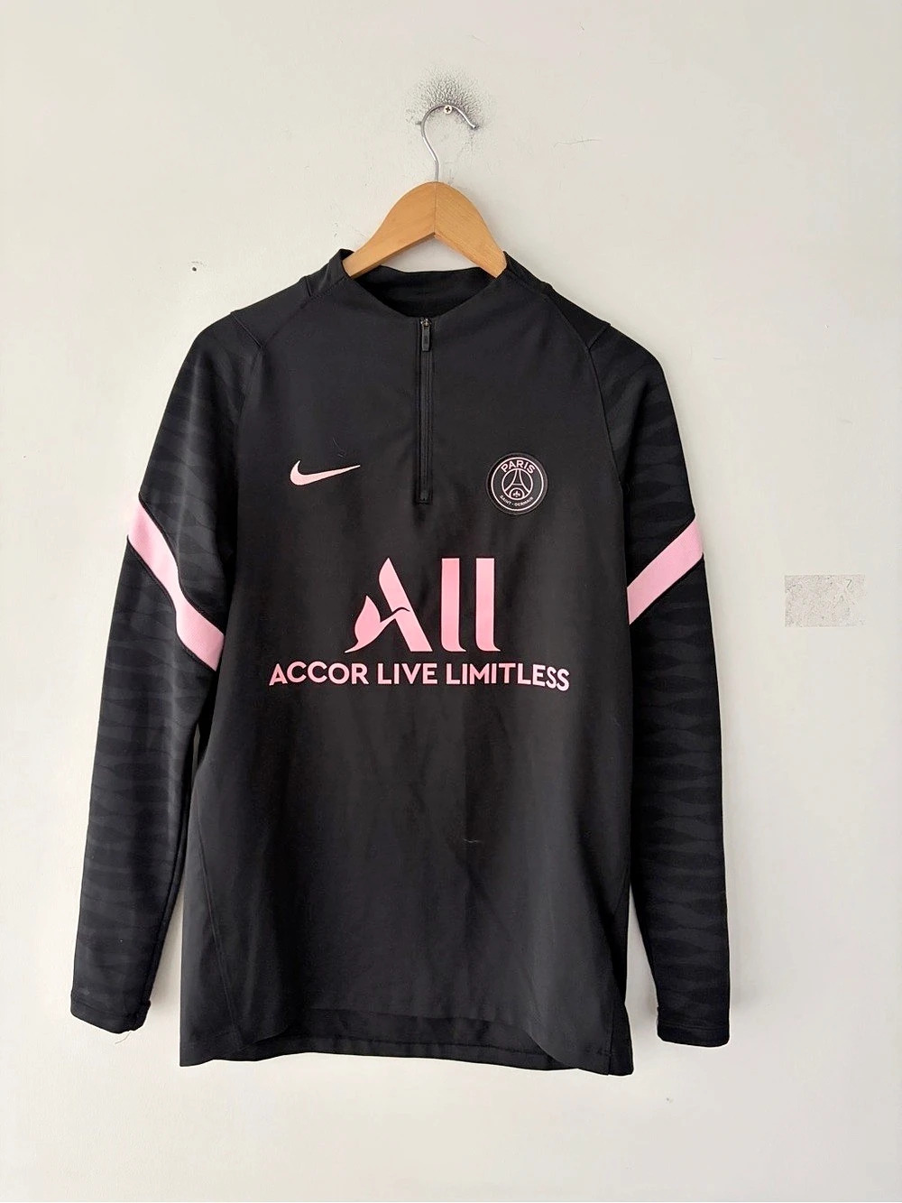 Nike Dri-FIT Paris Saint-Germain Soccer Training Top Size M